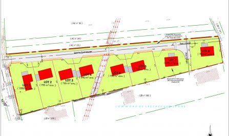 CRECHES-SUR-SAONE plan MASSE