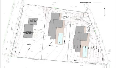 LES COTEAUX DE L'OBSERVATOIRE plan masse